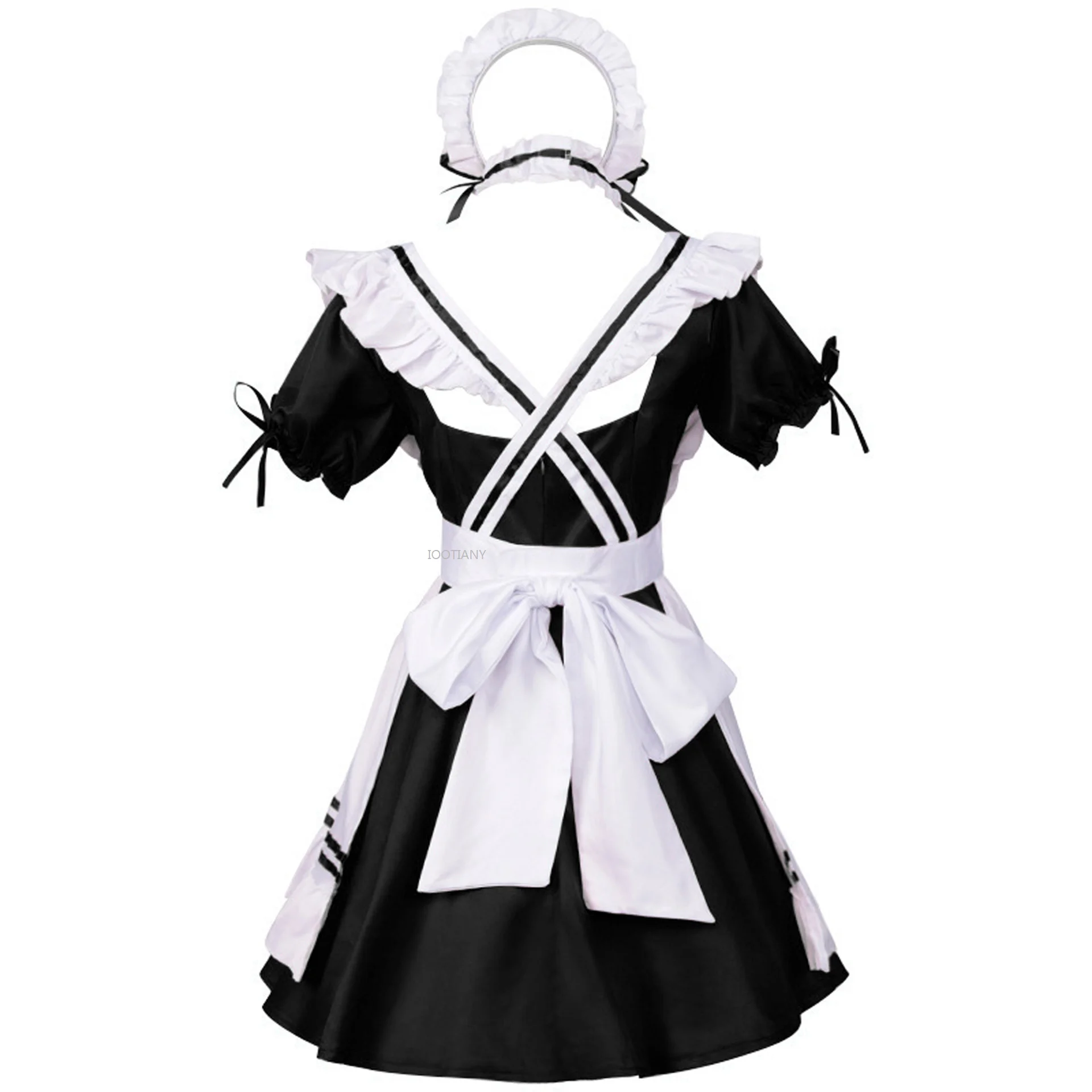 IOOTIany-Lolita Maid Cosplay Dress para Mulheres, Vestido Doce Bonito, Uniforme Japonês, Halloween, Carnaval, Masquerade, Show, Novo