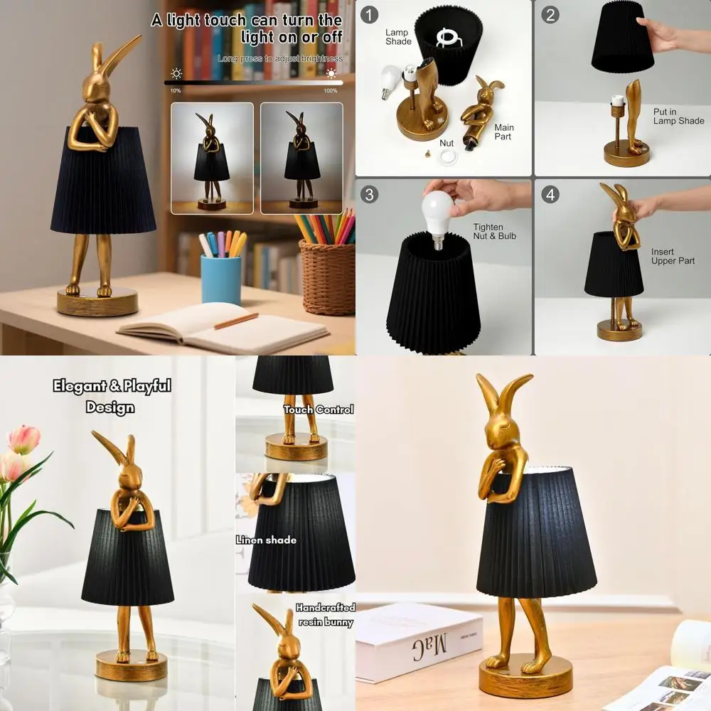 Linen Shade Led Tab…