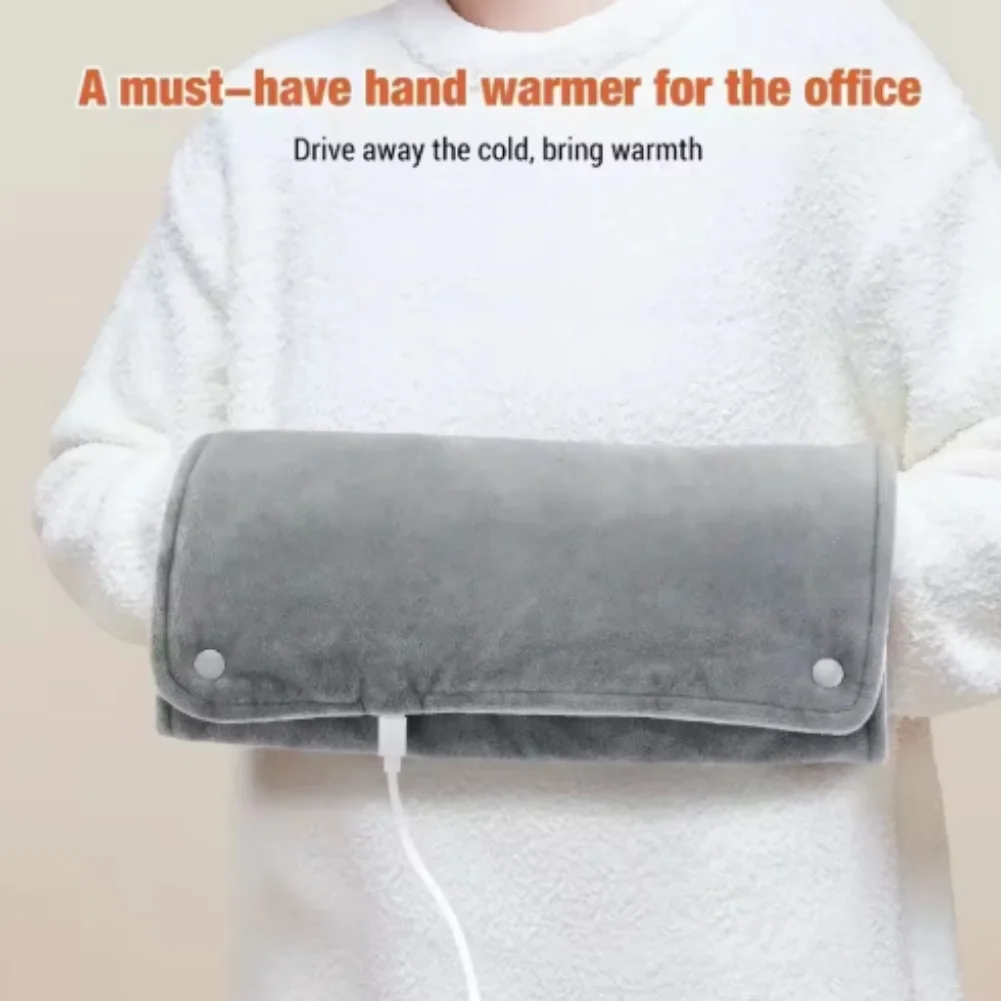 

Для использования в холодную погоду USB-подогреватель для рук Портативная грелка Электрическая грелка для ног Отопление тела Фланелевый материал с питанием от USB
