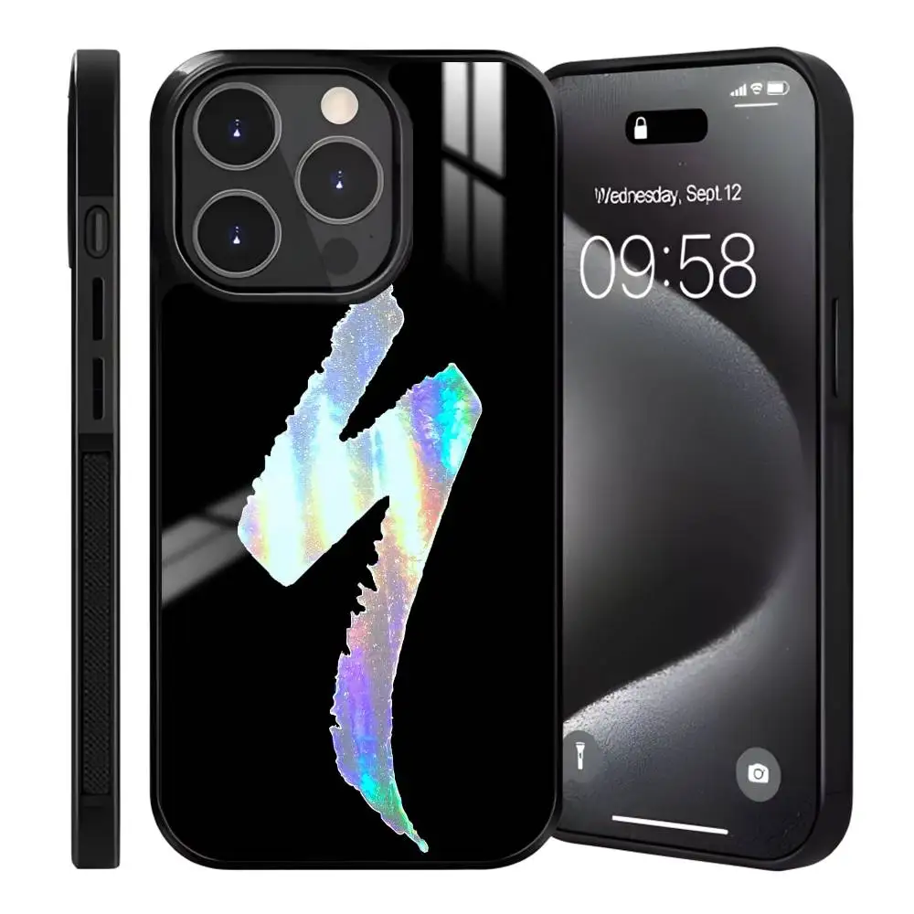 

Art S-Specialized Logo Phone Case For iPhone 16 15 14 13 12 11 Pro Max Plus Mini Wireless Charging Magnetic Hard Shell