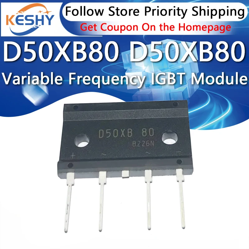 D50XB80 New and Original IGBT Module Variable Frequency Air Conditioning Power Module Driving IC Chip