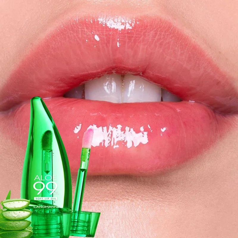 Color Mood Changing Lip Balm Natural Aloe Vera Lipstick Waterproof Long Lasting Moisturizing Lip Gloss Makeup Cosmetic for Women