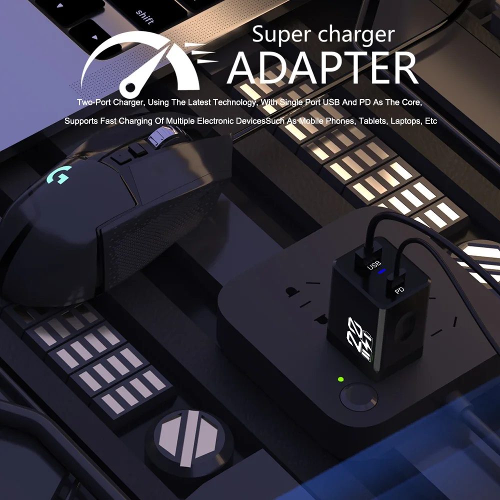 USB C Charger 20W Real Fast Charging Type C Mobile Cell Phone PD Quick Charge Wall Adapter for IPhone 15 Samsung Xiaomi Huawei
