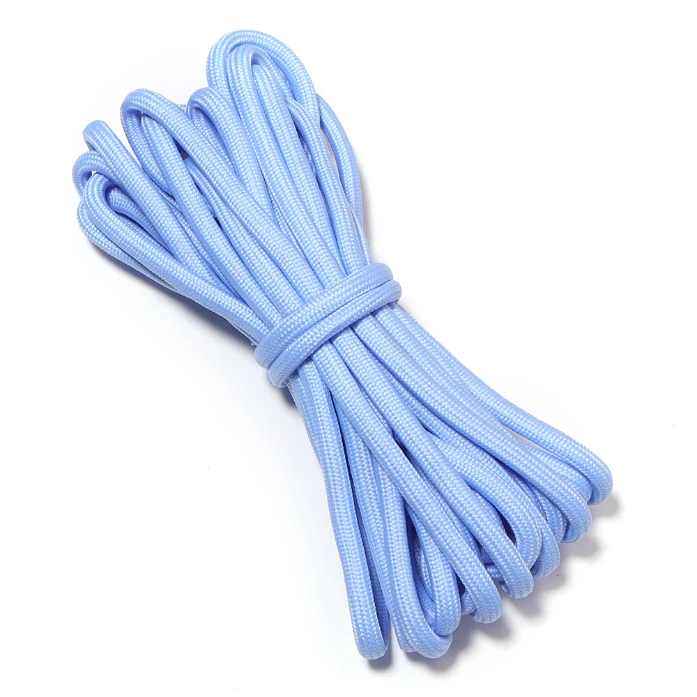 5 Yards 5 mm buntes Polyester-Geflechtseil, handgefertigte Kordel für DIY-Schlüsselanhänger, Handy-Hängeseil, Taschen, Dekoration, Zubehör – Detail 9