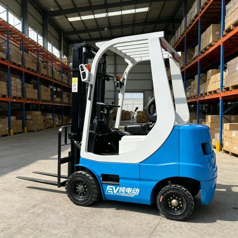 Mini Electric Forklift 2 Ton Capacity Hydraulic Lift for Warehouse Pallet Stacking Transport Customized