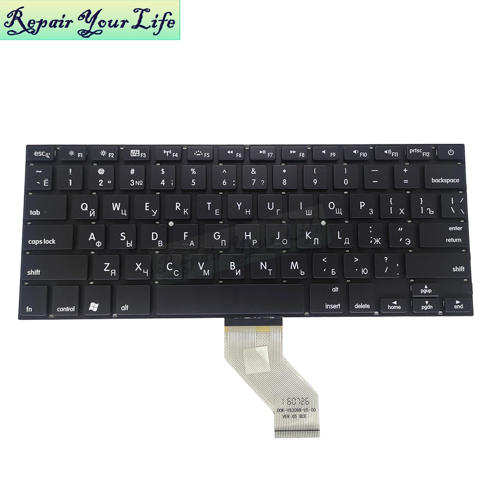 DOK-V6309B US English Russian RU Laptop Keyboard For ENZ C16S C16B U33 XPS 13 8808 D0K-V0369B Replacement keyboards AN-00-US New