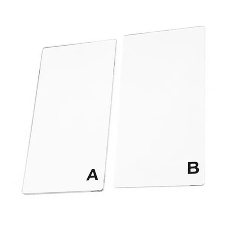 T21C For DIY For Embossing Cutting Dies Machine Plate- Transparent Clear Acrylic 3Mm/5Mm Cutting Mat Platform