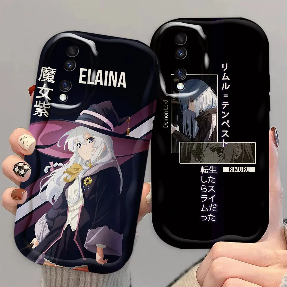 The Witch's Journey Elaina Phone Case For HUAWEI P40 P30 NOVA 11 10 9 7 5T SE MATE 40 30 HONOR 90 LITE 50SE X50I 20 PRO 5G