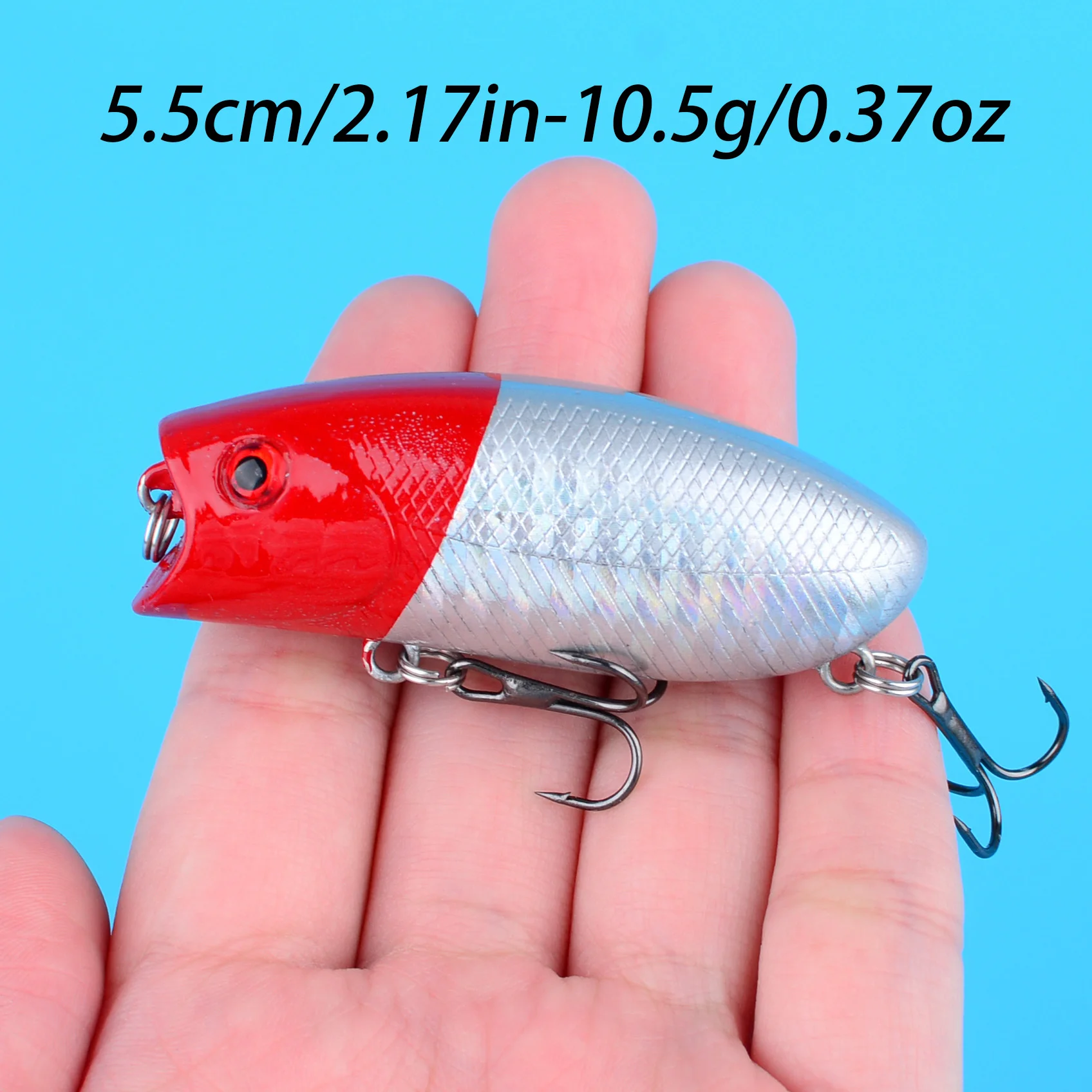 1pc クランクベイト釣りルアーフローティングトップウォータ - Fishing Lure Popper のレビューと価格
