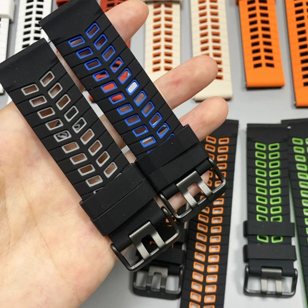 22mm 실리콘 소프트 스트랩 후아미 AMAZFIT BIP 6 5 BALANCE 2 GTR 4 3 2 2E 치타 프로 팔찌 가민 베뉴 4 45mm 스포츠 밴드용