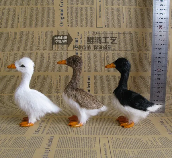 Simulated wild duck model specimen decoration teaching model early education cognitive animal scene layout home decoration