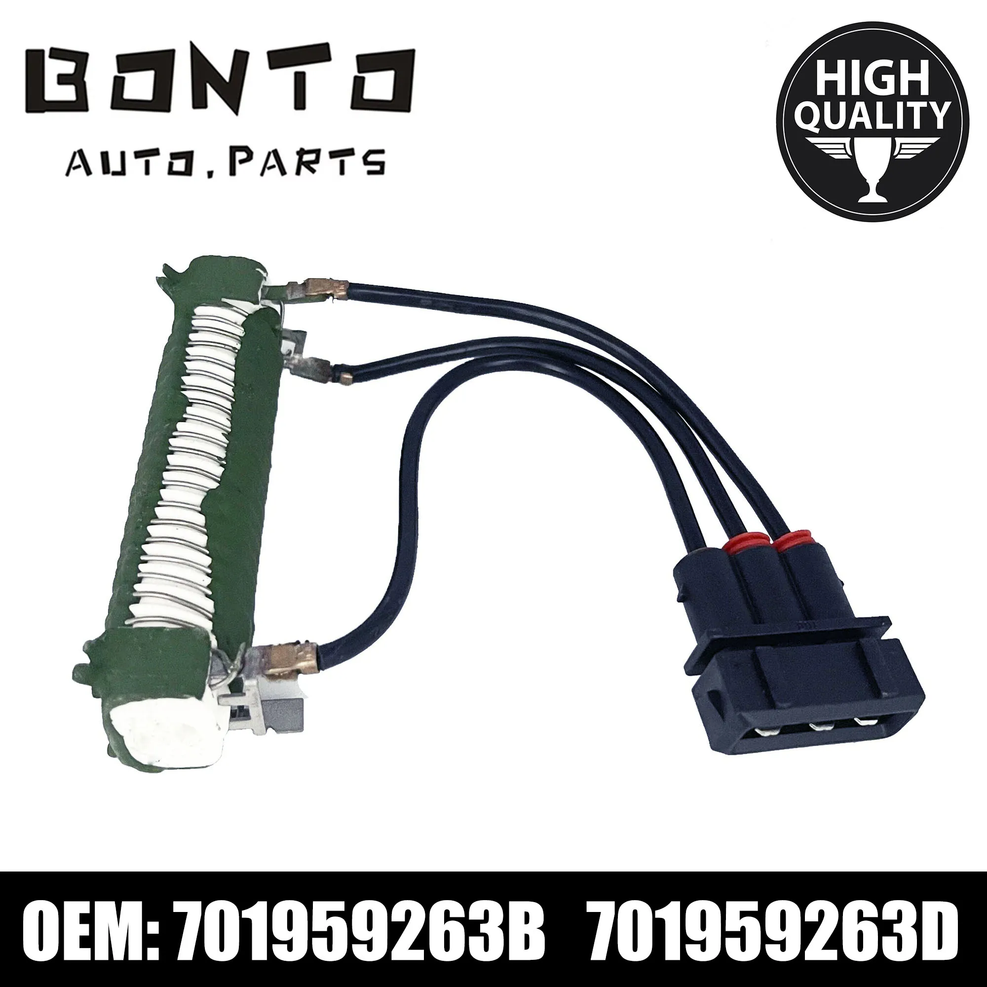 

Резистор вентилятора охлаждения двигателя BONTO для Volkswagen EuroVan Transporter, замена 701959263B 701959263D