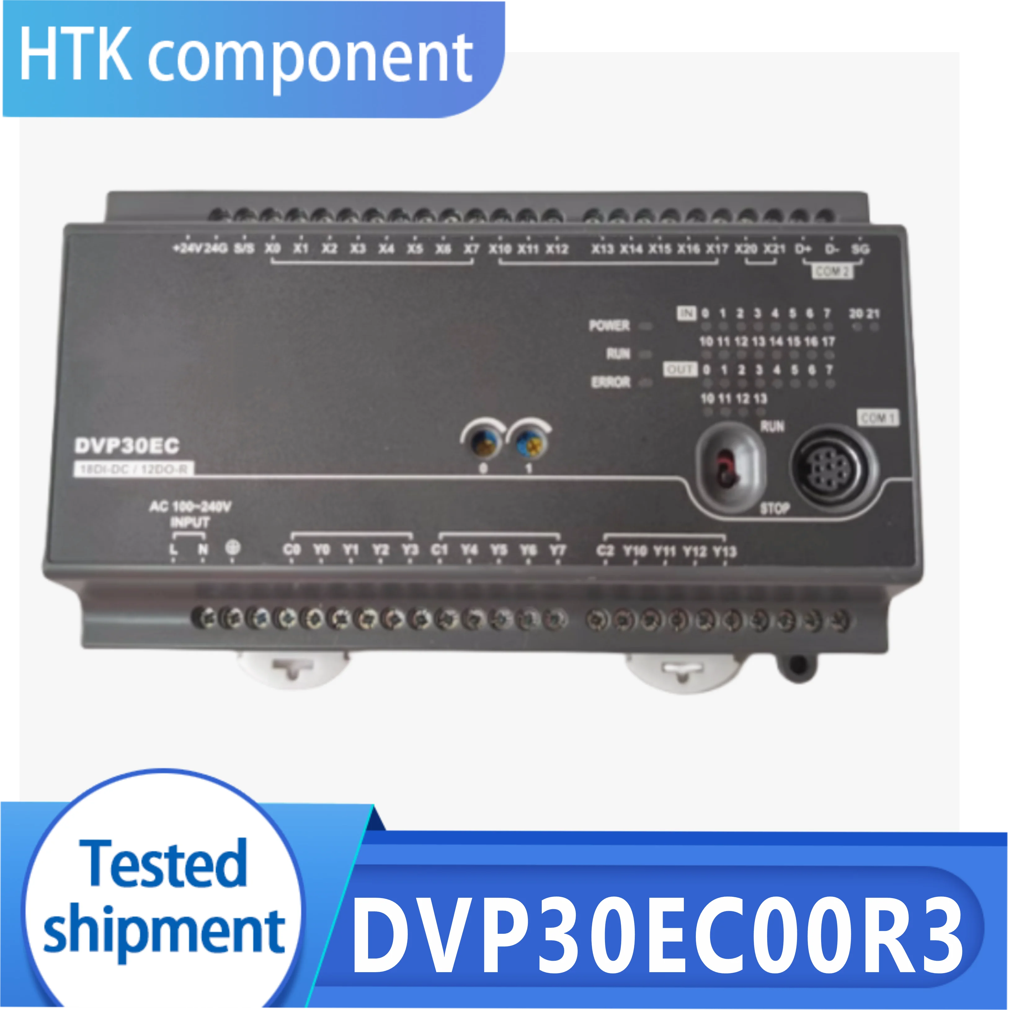 

Оригинальный программируемый контроллер ПЛК DVP30EC00R3