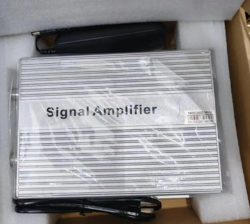 2W 2600Mhz 1800Mhz Dual Bands Booster LTE Repeater 4G Cellular Signal Amplifier for Mall Building Project