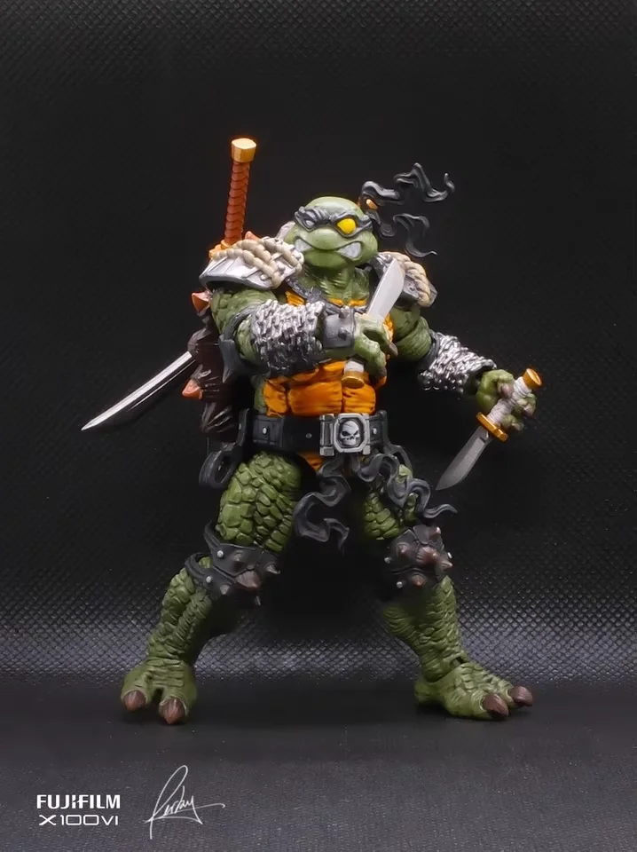 JOYTOY Teenage Mutant Ninja Tartarughe Action Figure TMNT Slash Tokka Anime Figurine Modelli Collezione di Bambole Giocattoli Hobby Regali