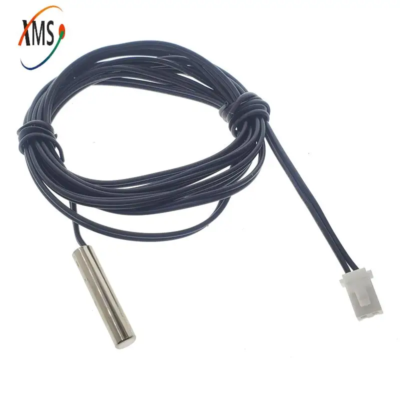 1 pz 10k B3950 sonda cilindrica impermeabile 5 x25 NTC termistore sensore di temperatura lungo 1m 1.5m XHB2.54- 2P fibbia spina