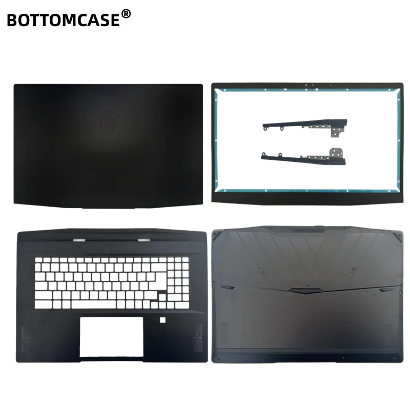 BOTTOMCASE® New For MSI GS77 MS-17P1 12UE 12UH 12UHS 12UGS LCD Back Cover/LCD Bezel/Upper Case Palmrest Cover/Bottom Case Cover