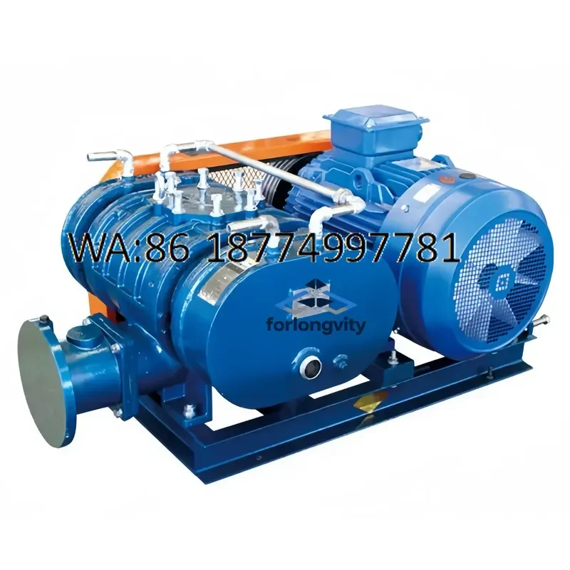 custom Forlongvity ZJP Belt Drive Dual Stage Dry Vacuum Pump OEM High Flow 70-1200L/s Ultimate Pressure 0.05Pa Industrial