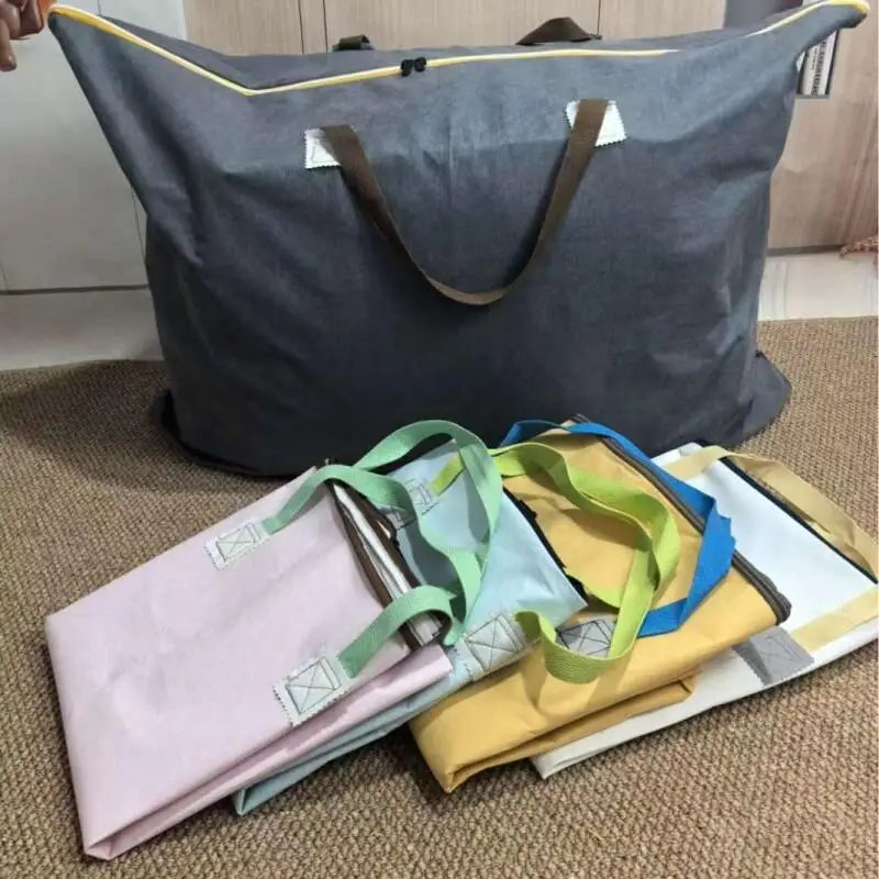 

Large Capacity Multi-Functional Vacuum Carpet Blanket Clothing Storage Bag Sundry Items Quilt Student Waterproof Fashion Handbag