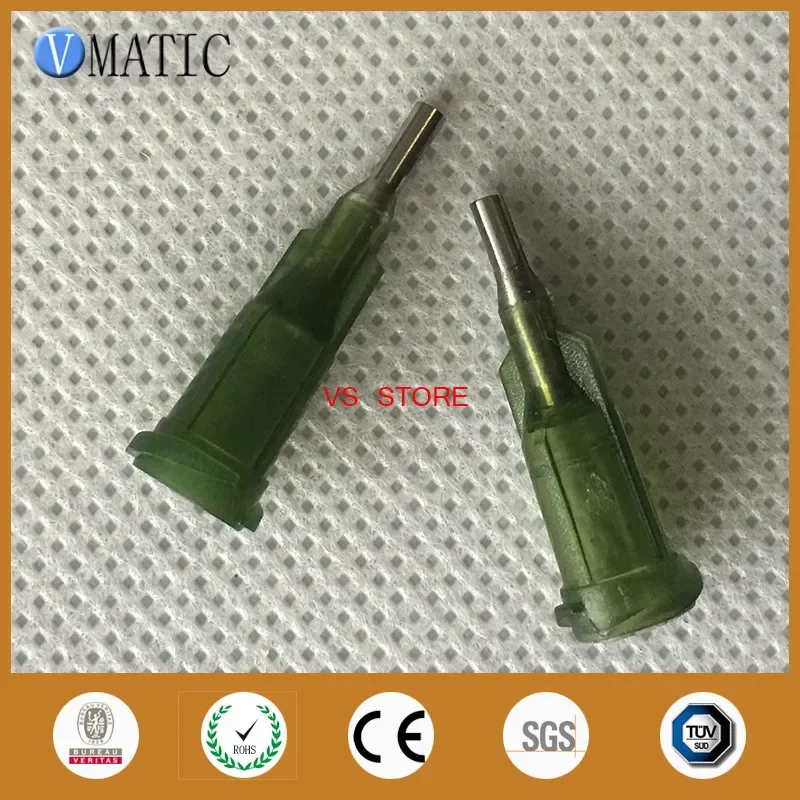 Free Shipping 100Pcs 14G 1/4'' Inch Glue Dispensing Dispenser Needle Tips