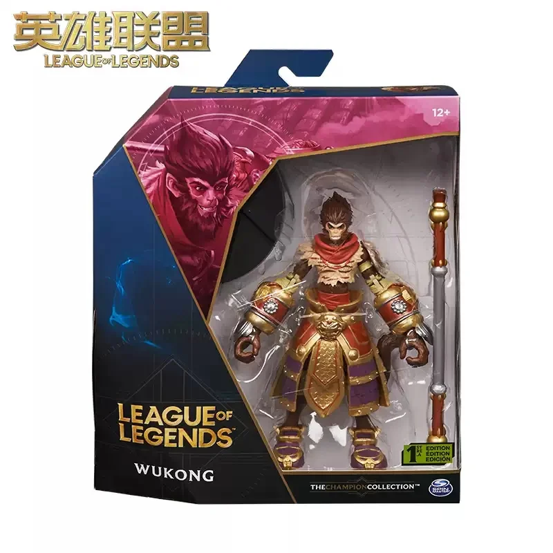 

"Original LOL Beastkingdom Wukong Figure - Poseable Monkey King Action Doll - League of Legends Collector's Edition"