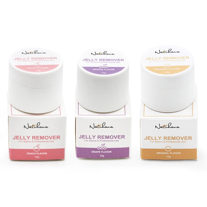 NATUHANA Fruit Flavour Eyelash Remover Glue Quick Unloading Adhesive Professional Cream Remover for Eyeslashes Makeup Tools