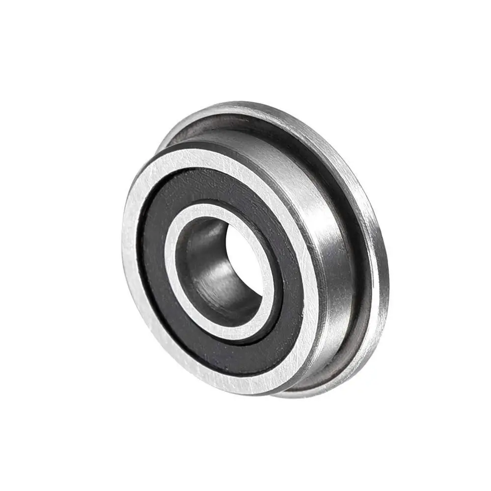 10pcs F688-2RS Flanged Ball Bearing Chrome Steel 8x16x5mm Flange Rip Bearings Z1 Noise Level Double Sealed Bearings