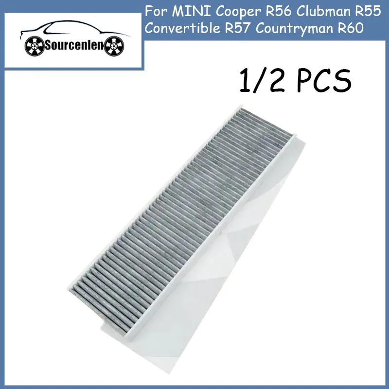 64319127516 64319-127516 64113422665 Air Conditioner Air Filter for MINI Cooper R56 Clubman R55 Convertible R57 Countryman R60