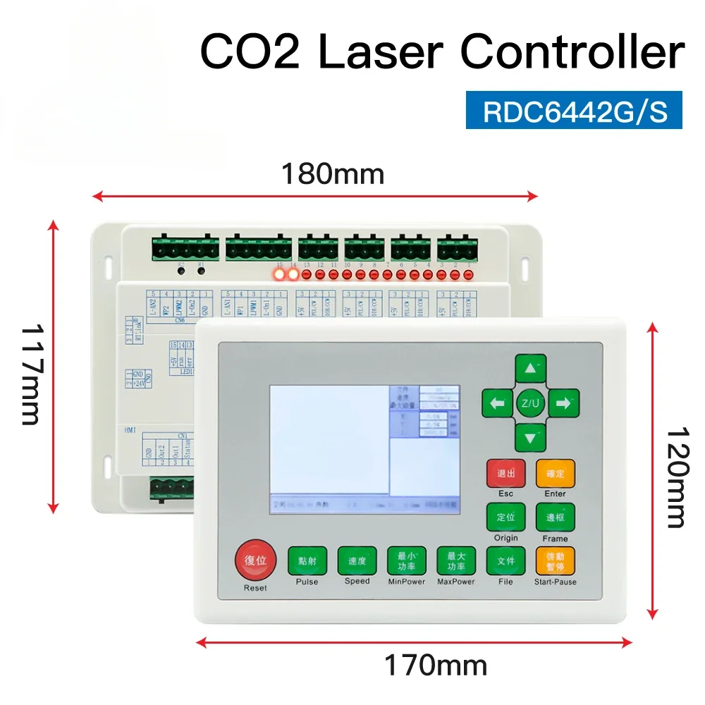 RDC6442G RDC6442S CO2 Laser DSP Controller for Laser Engraving and Cutting Machine RDC 6442 6442G 6442S