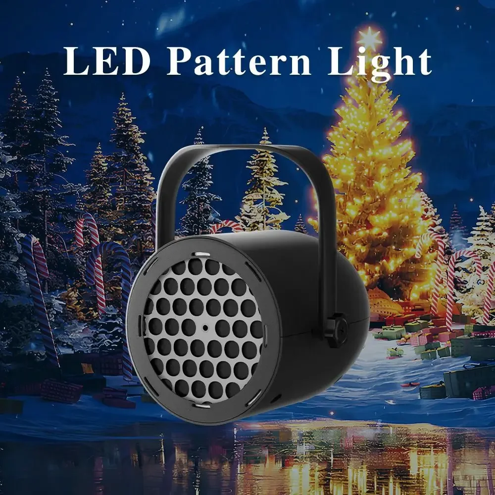 USB Christmas Projector Lights LED High Definition High Brightness Christmas Snowflake Projector Clear Patterns Universal