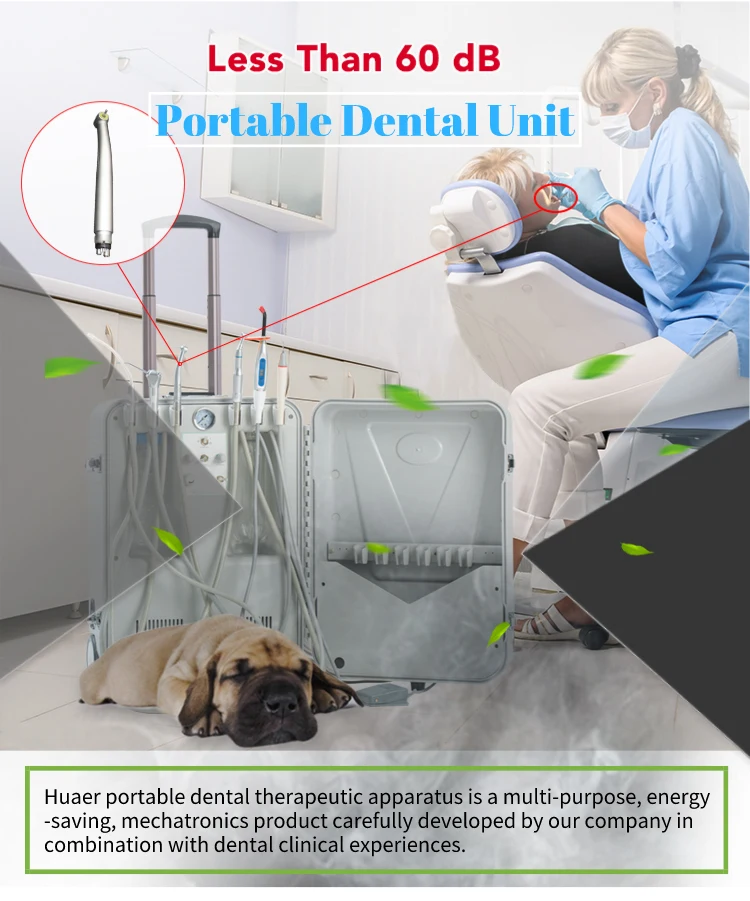 Medical Equipment CE ISO Approved Portable Mobile Dentist Dental Unit