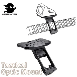 WADSN Tactical Strike Optics Acessório, Montagem Óptica de 45 Graus, RMR, SRO, Pontos Vermelhos, T1, T2, H1, H2, Emboscada, OM45