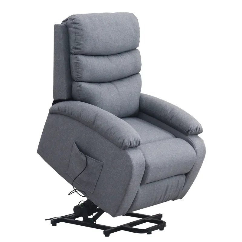 Single person multifunctional electric station assist sofa, elderly lift chair, leather fabric art nursing home reclining