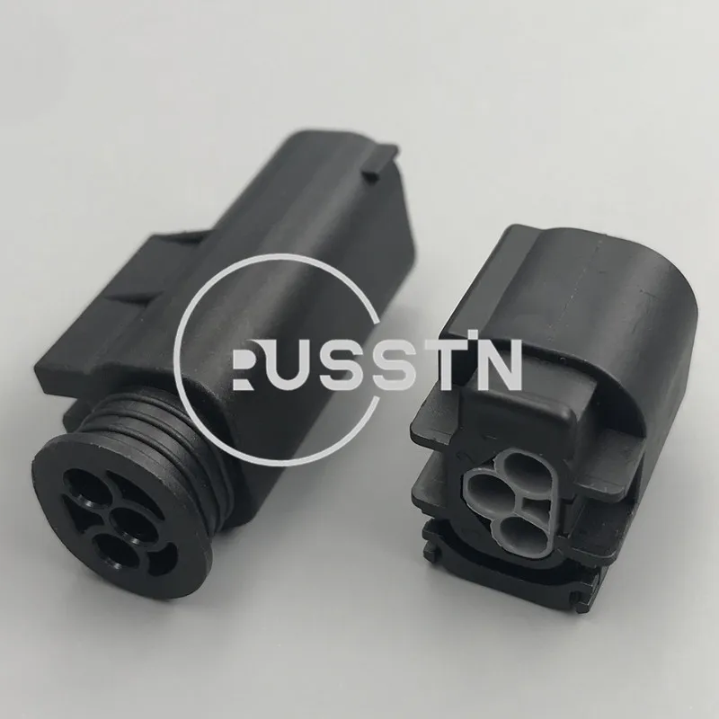 1 Set 3 Hole 968401-1 Auto Air Conditioning Pressure Switch Cold Air Sensor Harness Connector AC Assembly 1J0972483 2-967642-1