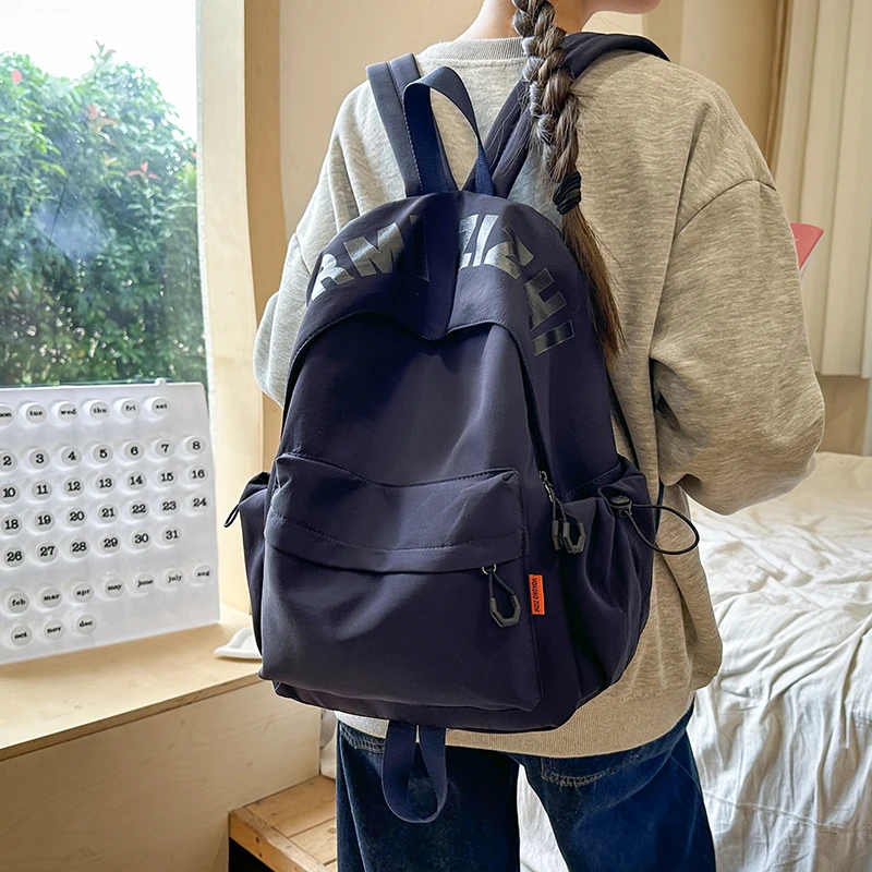 حقيبة ظهر كبيرة على الموضة لمحبي حقيبة السفر للنساء للكمبيوتر المحمول Mochila للمراهقين حقيبة كتب جديدة حقيبة مدرسية للكلية حقيبة ظهر للرجال