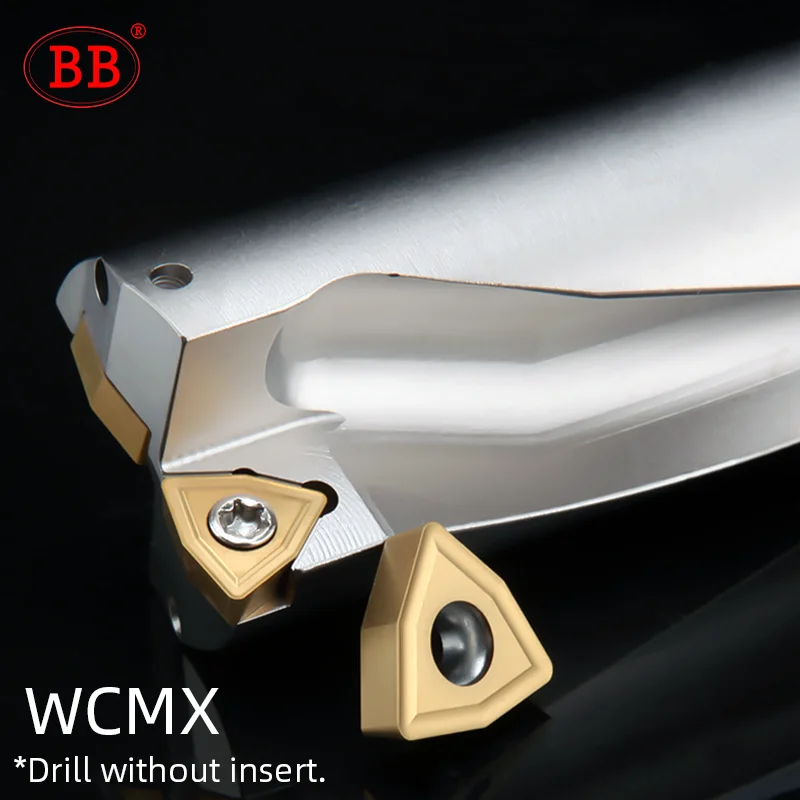 BB WC Wende Bohrer Drehmaschine Schnelle U Bohrer CNC Hohe Effizienz Loch, Der 2D 3D 4D WCMT Hartmetall Einfügen Aluminium stahl