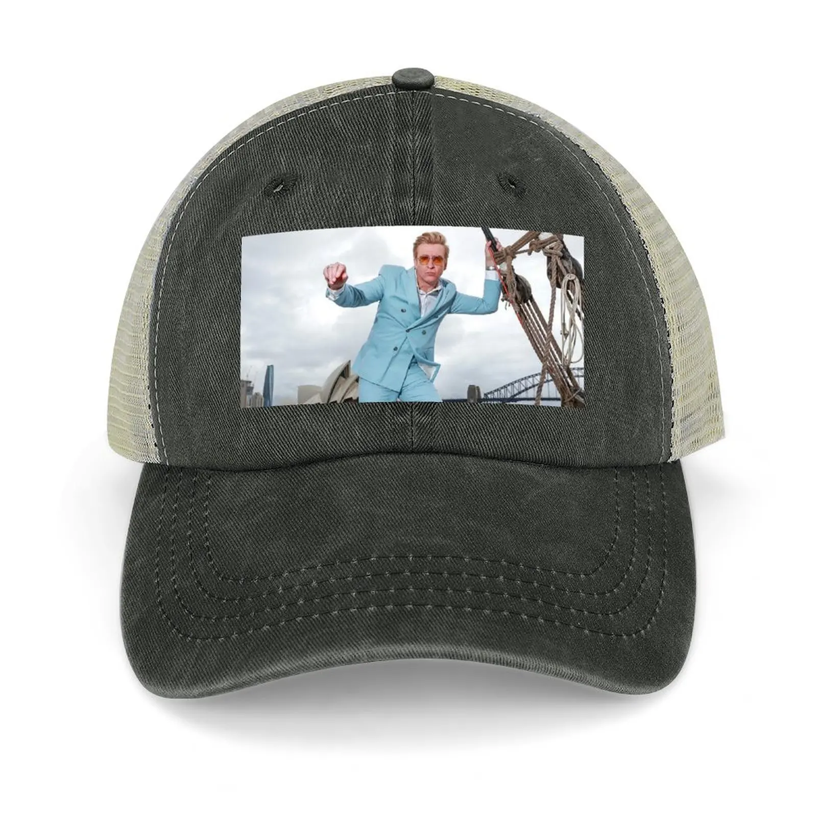 

Rhys Darby Baseball Cap Hat Man For The Sun hats on offer Designer Hat Man Women's
