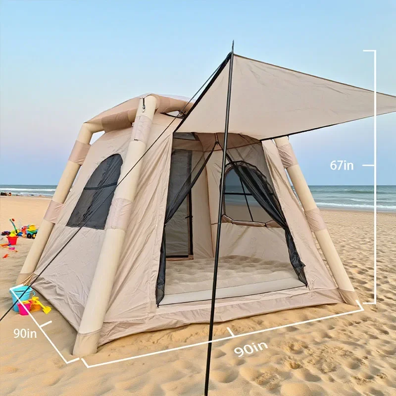 PVC Inflatable Tent for Kids & Adults Oxford Cloth for Outdoor & Indoor Use Temporary Party Medical Advertising House