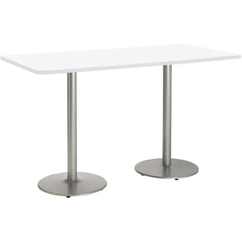 

72 Long White High Bistro Corner Conference Table