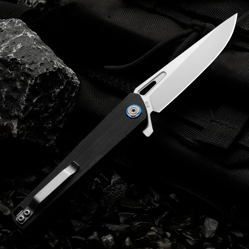 High quality multifunctional folding knife - survival knife for outdoor camping, hunting, and emergency situations, men's gift