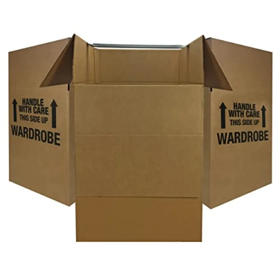 

Space Savers Wardrobe Moving Boxes With Hanger 20" x 20" x 34" 3 Pack