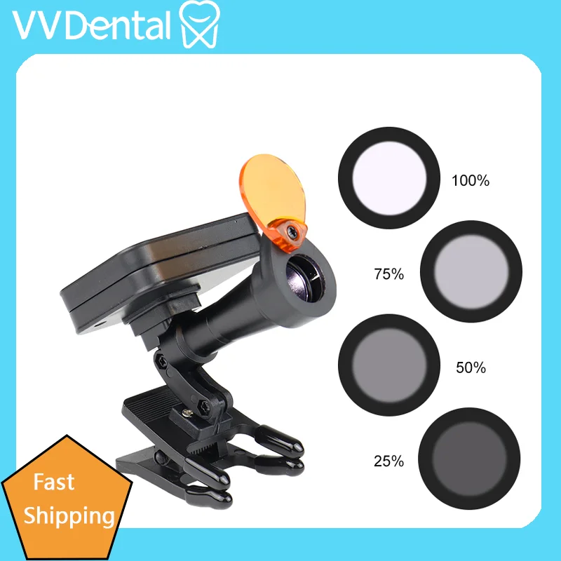 VVDental Dental Headlamp 5W Wireless Removable Magnetic Battery 4-Gear Adjustment for Dental Surgical Operation Headligh