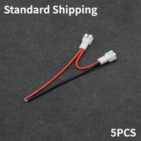 5PCS 24AWG Extra Soft Silicone Wire PH2.0 Adapter Series Cable for 1S To 2S Battery FPV Mobula6 Mobula7 Tinywhoop Drones DIY