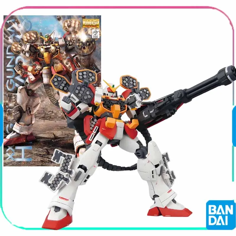 

Bandai Original Gundam MG 1/100 XXXG-01H HEAVYARMS EW Anime Action Figure Assembly Model Toys Collectible Model Ornaments Gifts