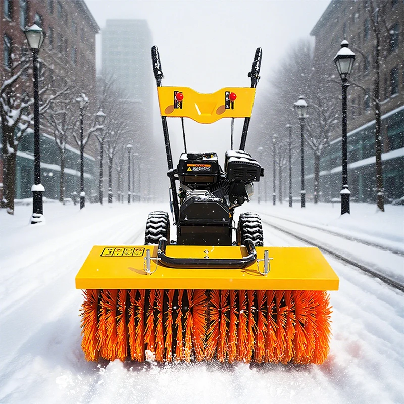 جديد يده مكنسة الثلج العشب فرشاة كهربائية آلة الطريق الثلوج تنظيف فرشاة مكنسة التسليم السريع Snowplow منفاخ الثلج #2