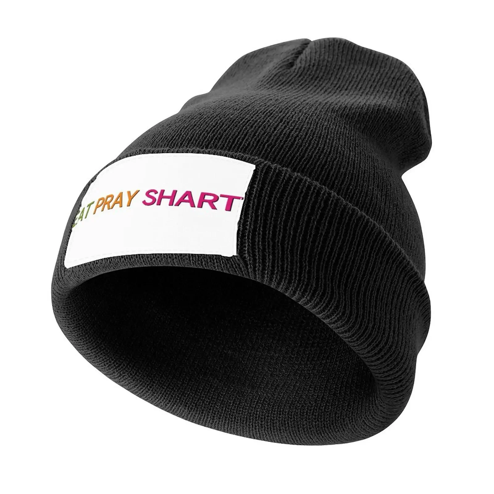 

eat pray shart Knitted Cap Trucker Hat Uv Protection Solar Hat Big Size Hat Caps Women Men's