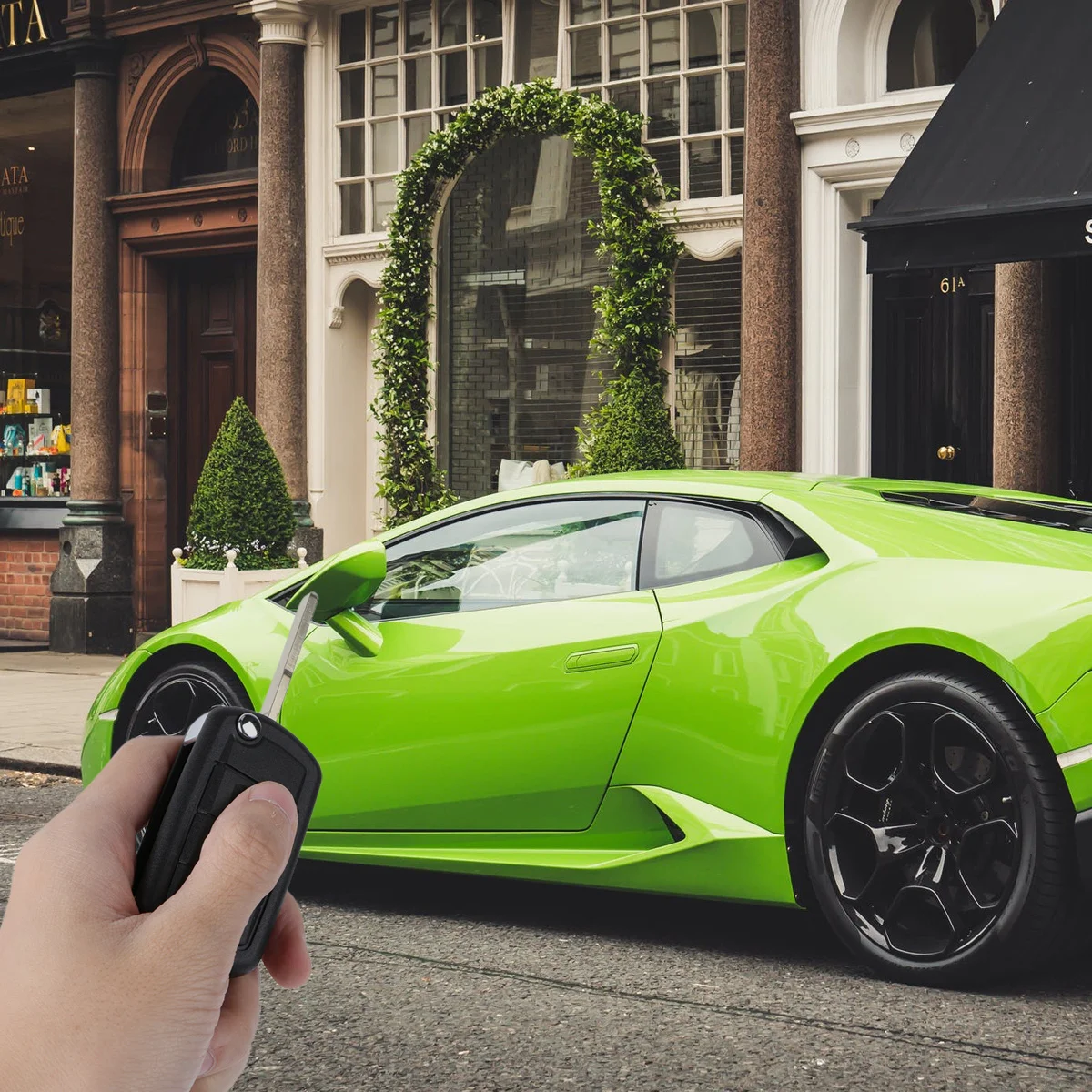 

Keyless Remote Key Case Compatible 3 Button Shell Replacement Repair Keyless Fits