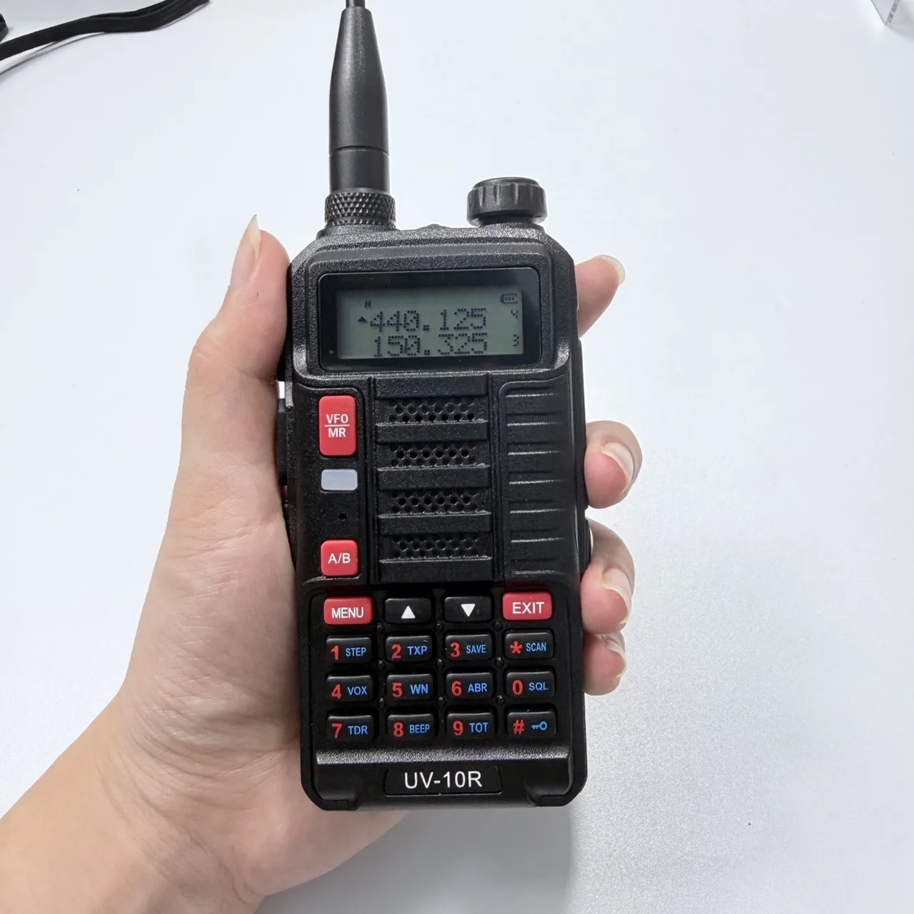 Sale Baofeng UV-10R 10W Walkie Talkie Dual Band VHF UHF MHz Two Way Radio Long Range Handheld Transceiver with Earpiece BF-UV10R