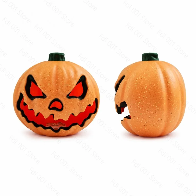 Halloween pumpkin lighting ornament LED luminous hollow pumpkin lamp, party decoration spot