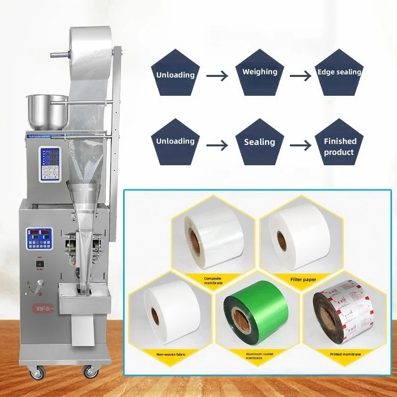 CE Tea Leaves Powder Dried Leaf Packaging Machine Filter Tea Bags Packing Machine for Small Business Fully Automatic